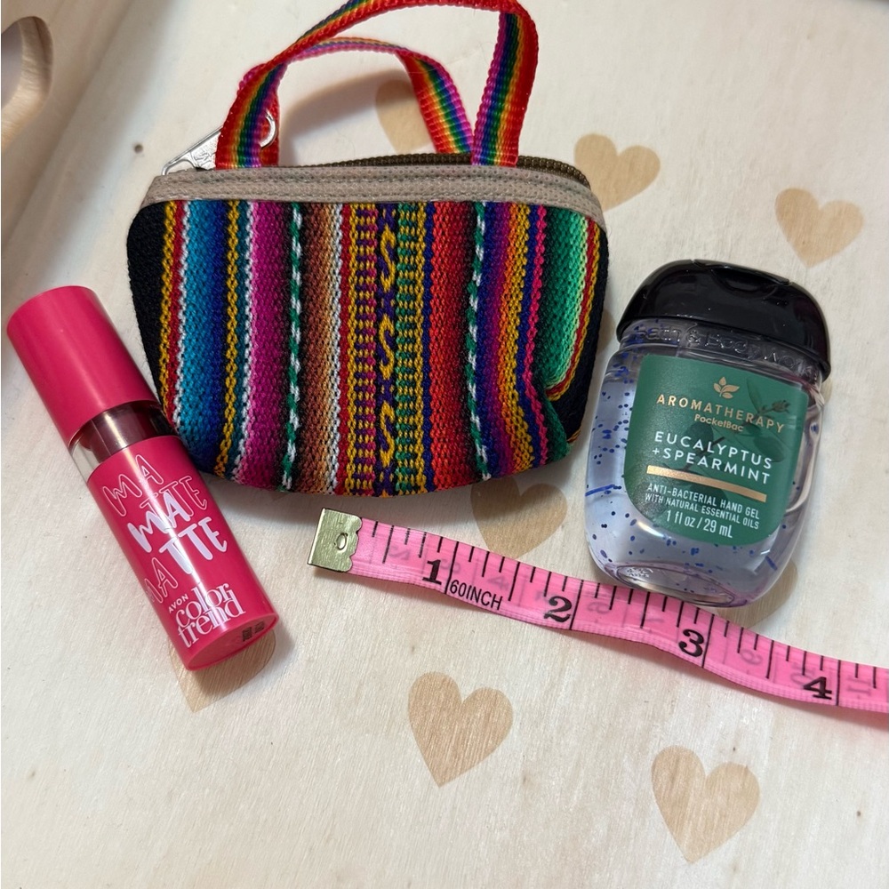 Peruvian Multicolor Patterned Women's Coin Purse - image 4